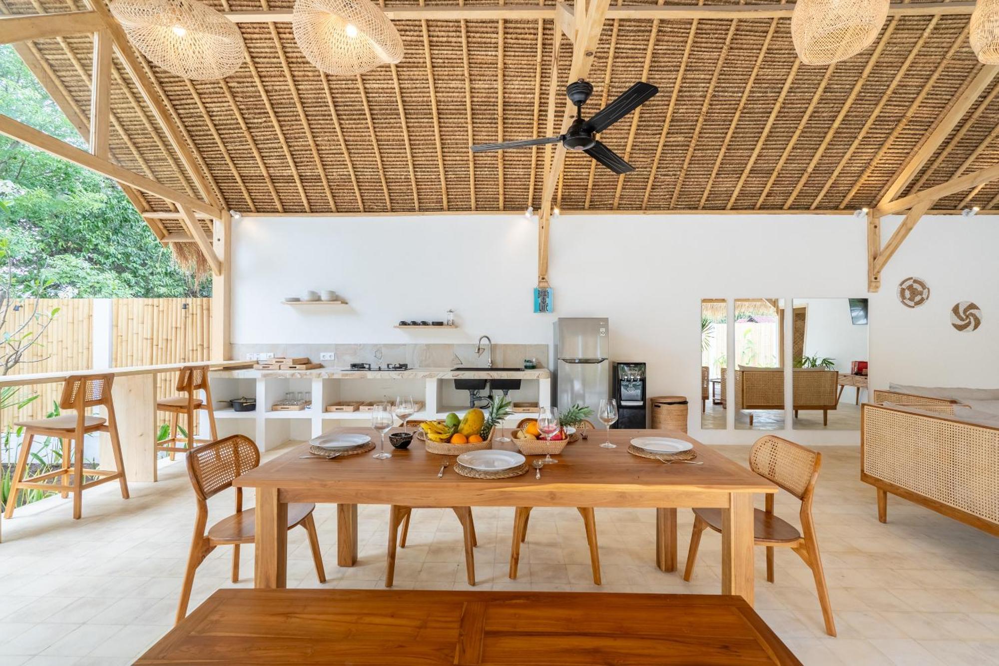 Villa Kelapa Kucing Gili Air Exterior foto