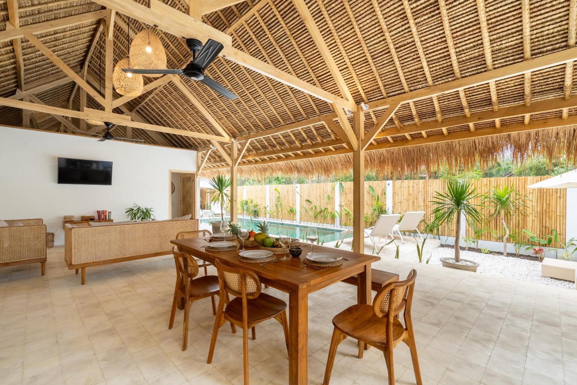 Villa Kelapa Kucing Gili Air Exterior foto