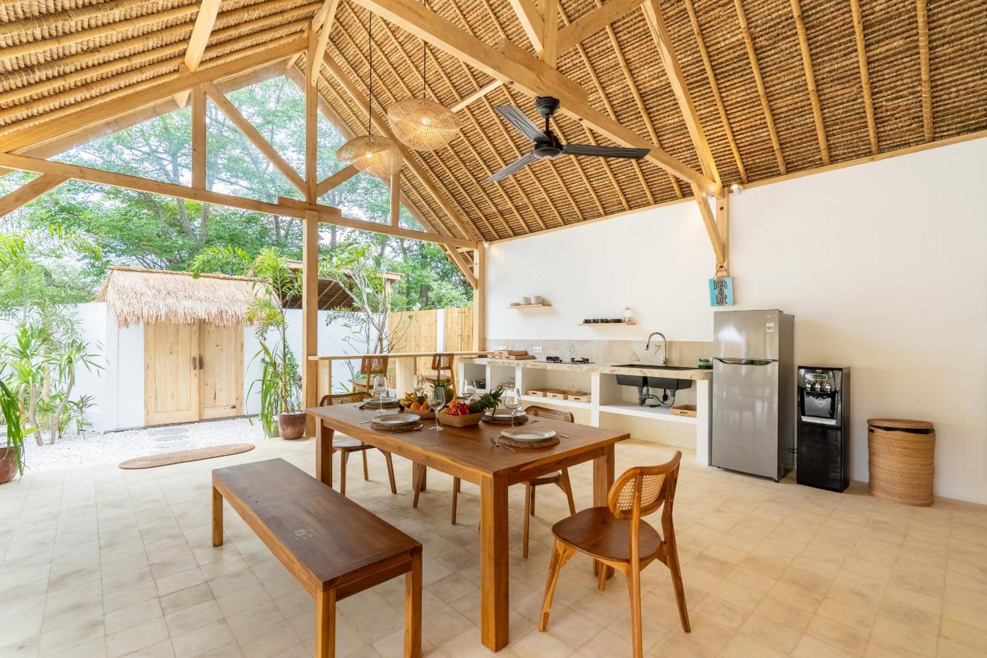 Villa Kelapa Kucing Gili Air Exterior foto