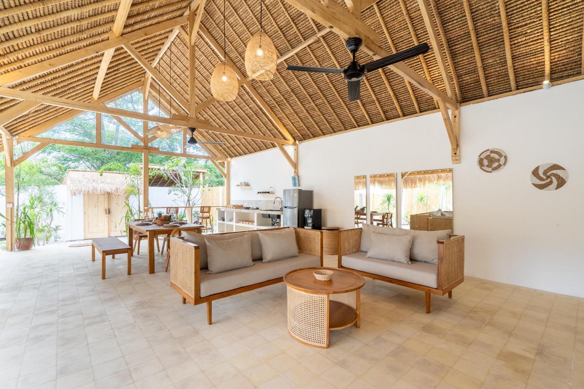 Villa Kelapa Kucing Gili Air Exterior foto