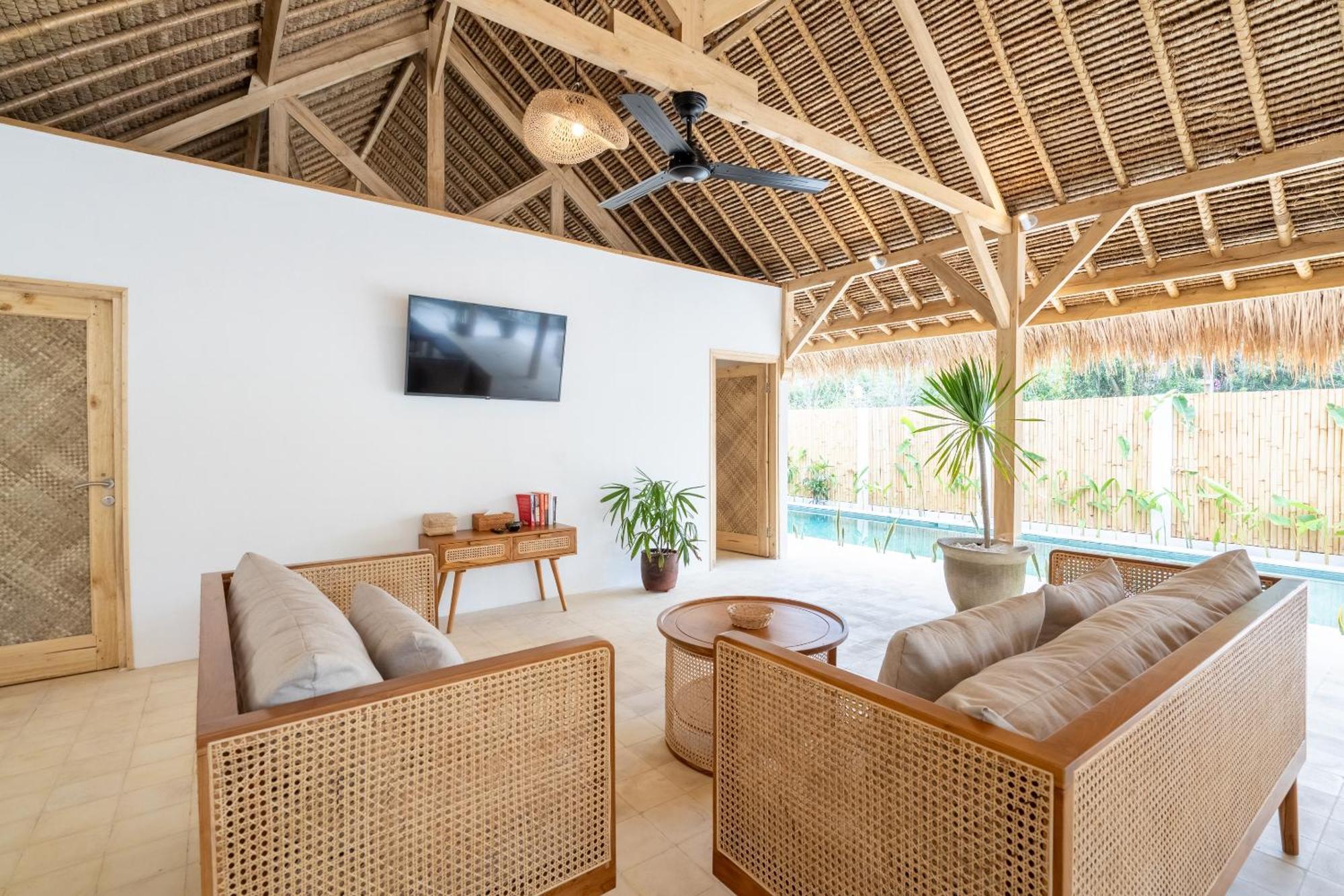 Villa Kelapa Kucing Gili Air Exterior foto