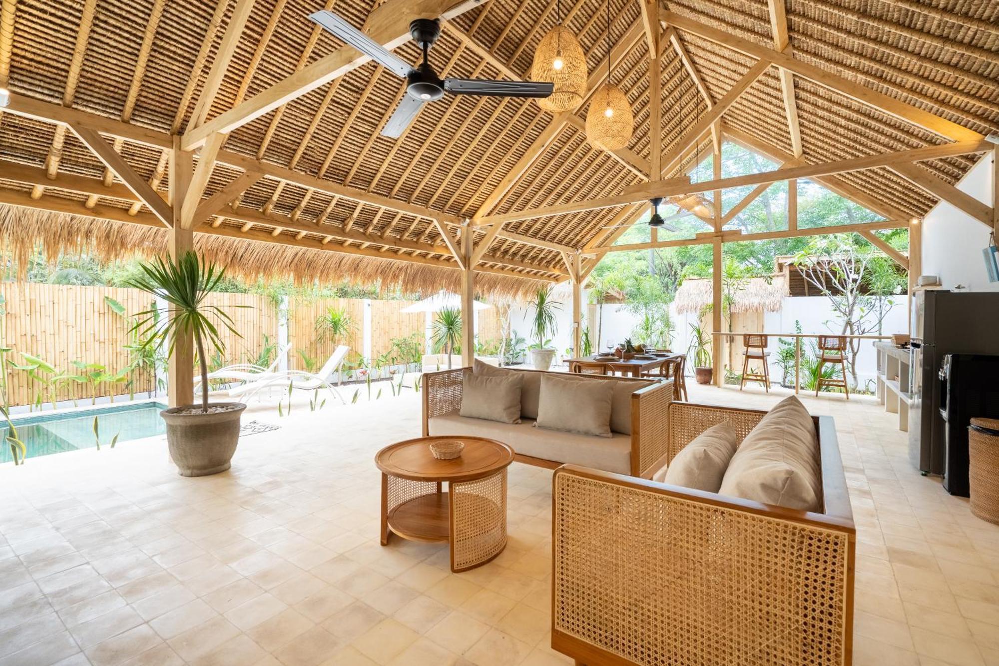 Villa Kelapa Kucing Gili Air Exterior foto