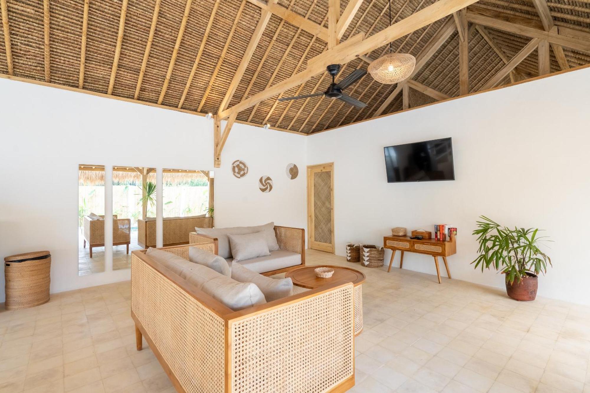 Villa Kelapa Kucing Gili Air Exterior foto