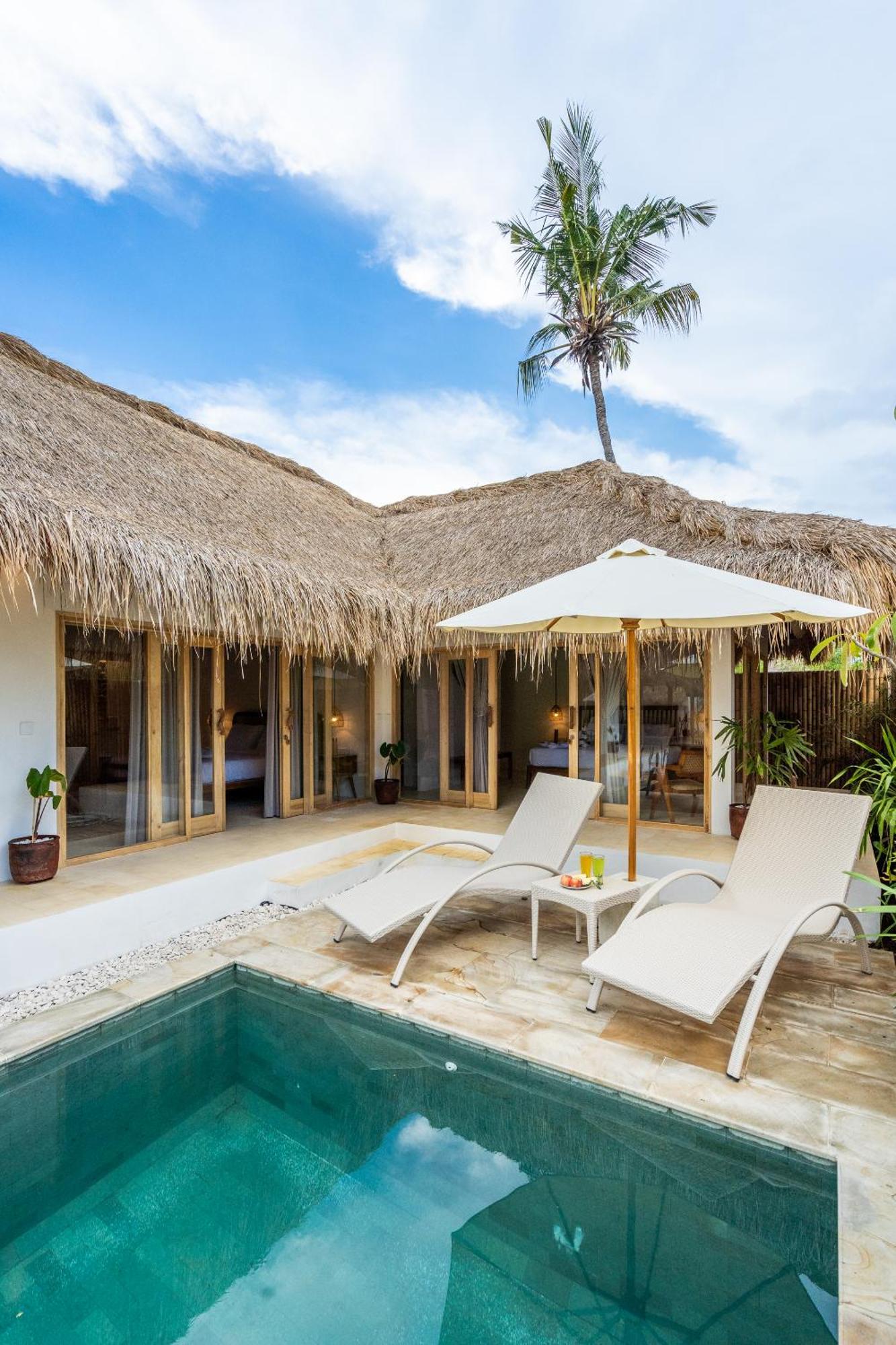 Villa Kelapa Kucing Gili Air Exterior foto