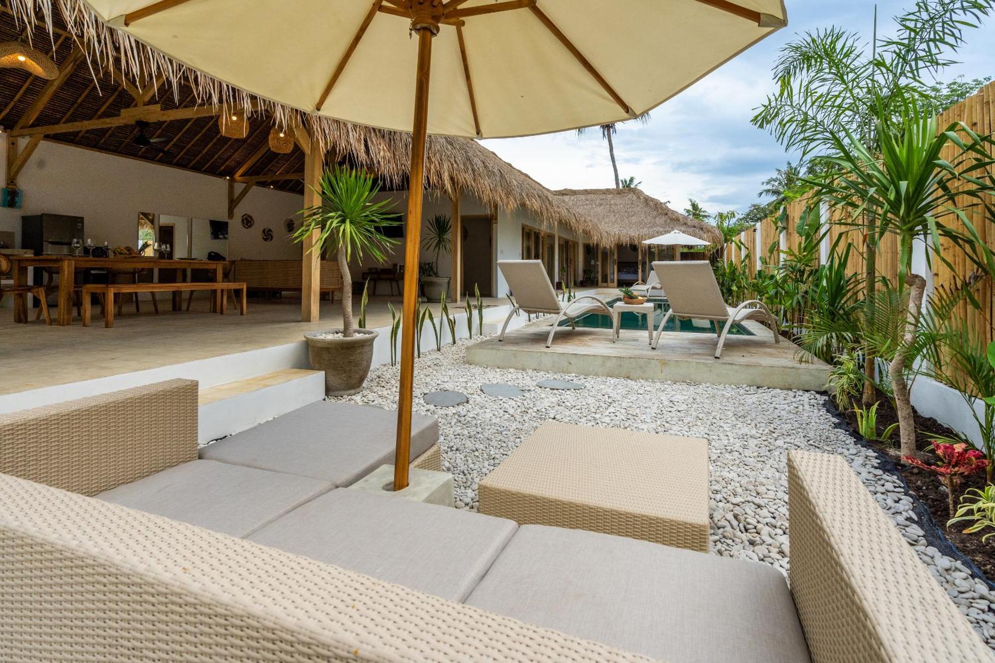 Villa Kelapa Kucing Gili Air Exterior foto