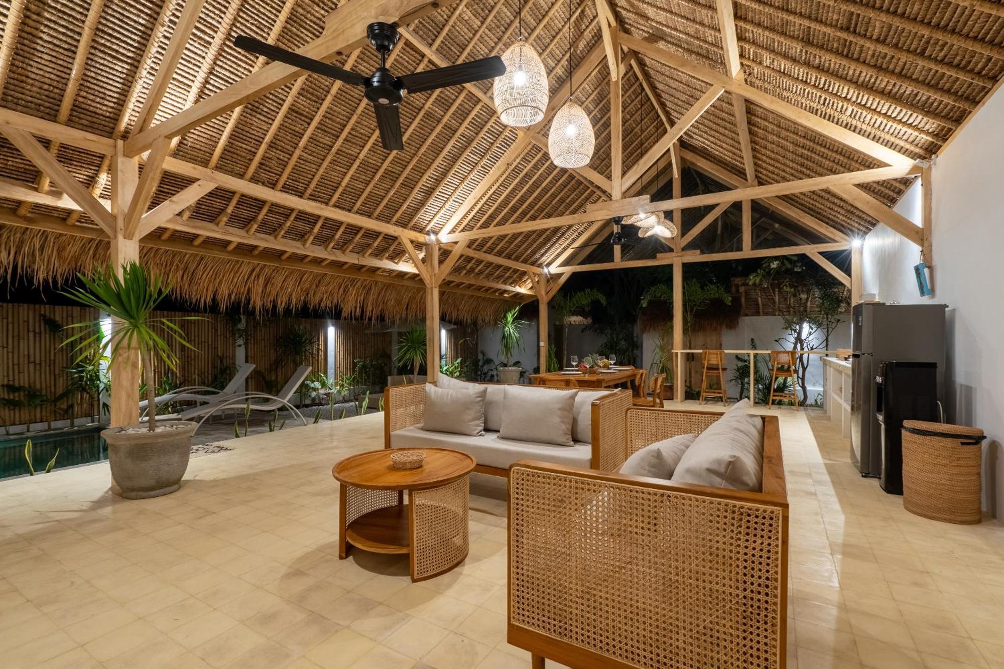 Villa Kelapa Kucing Gili Air Exterior foto