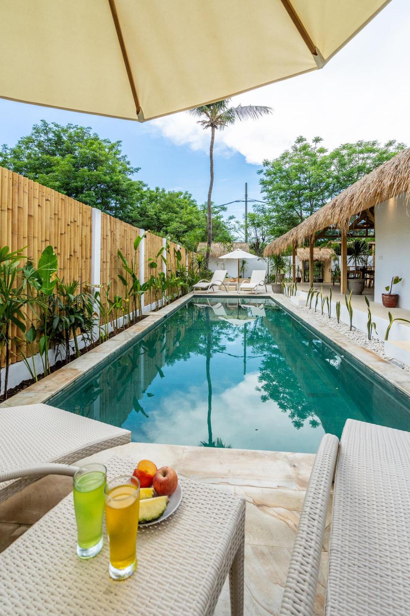 Villa Kelapa Kucing Gili Air Exterior foto