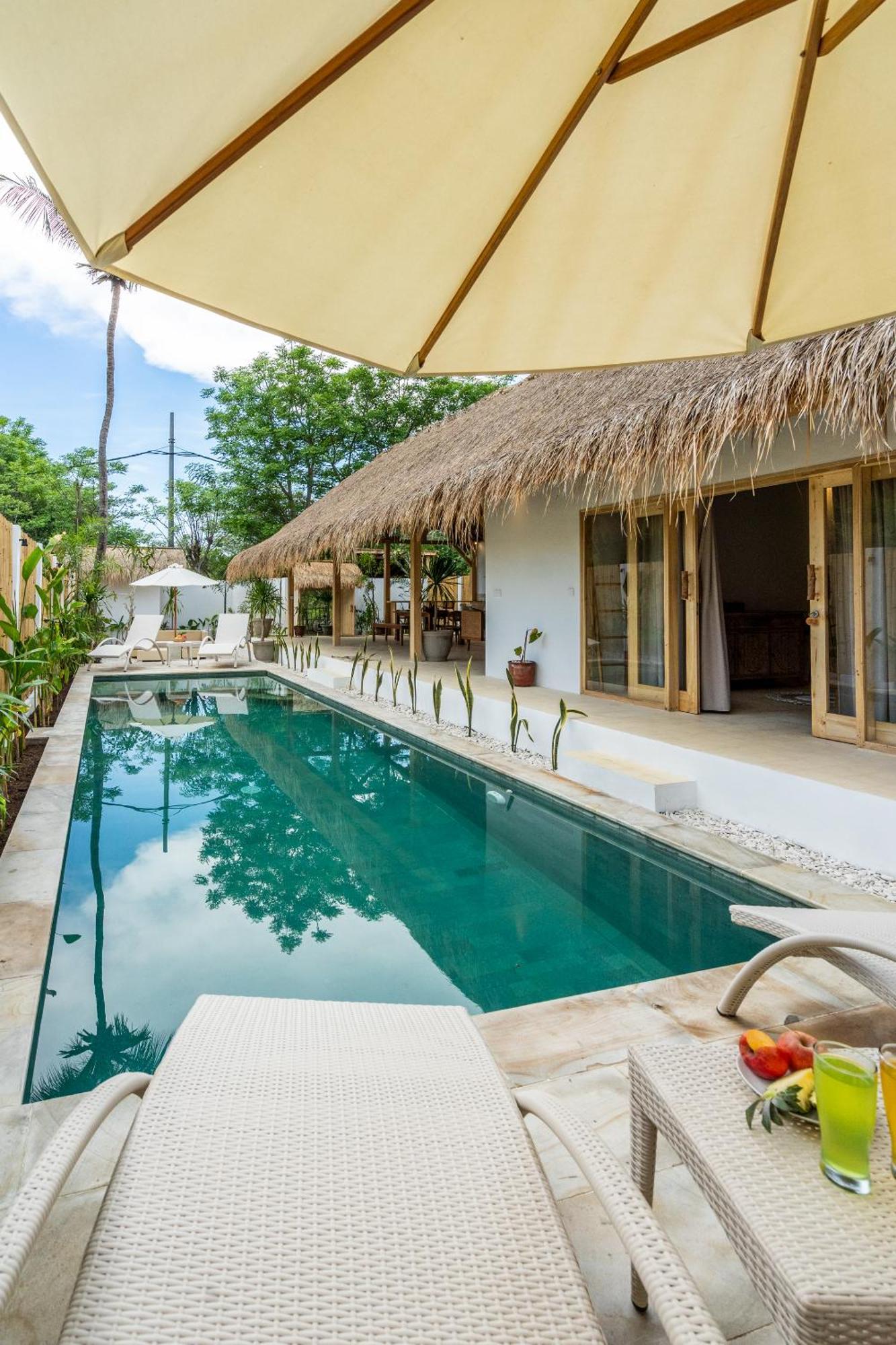 Villa Kelapa Kucing Gili Air Exterior foto