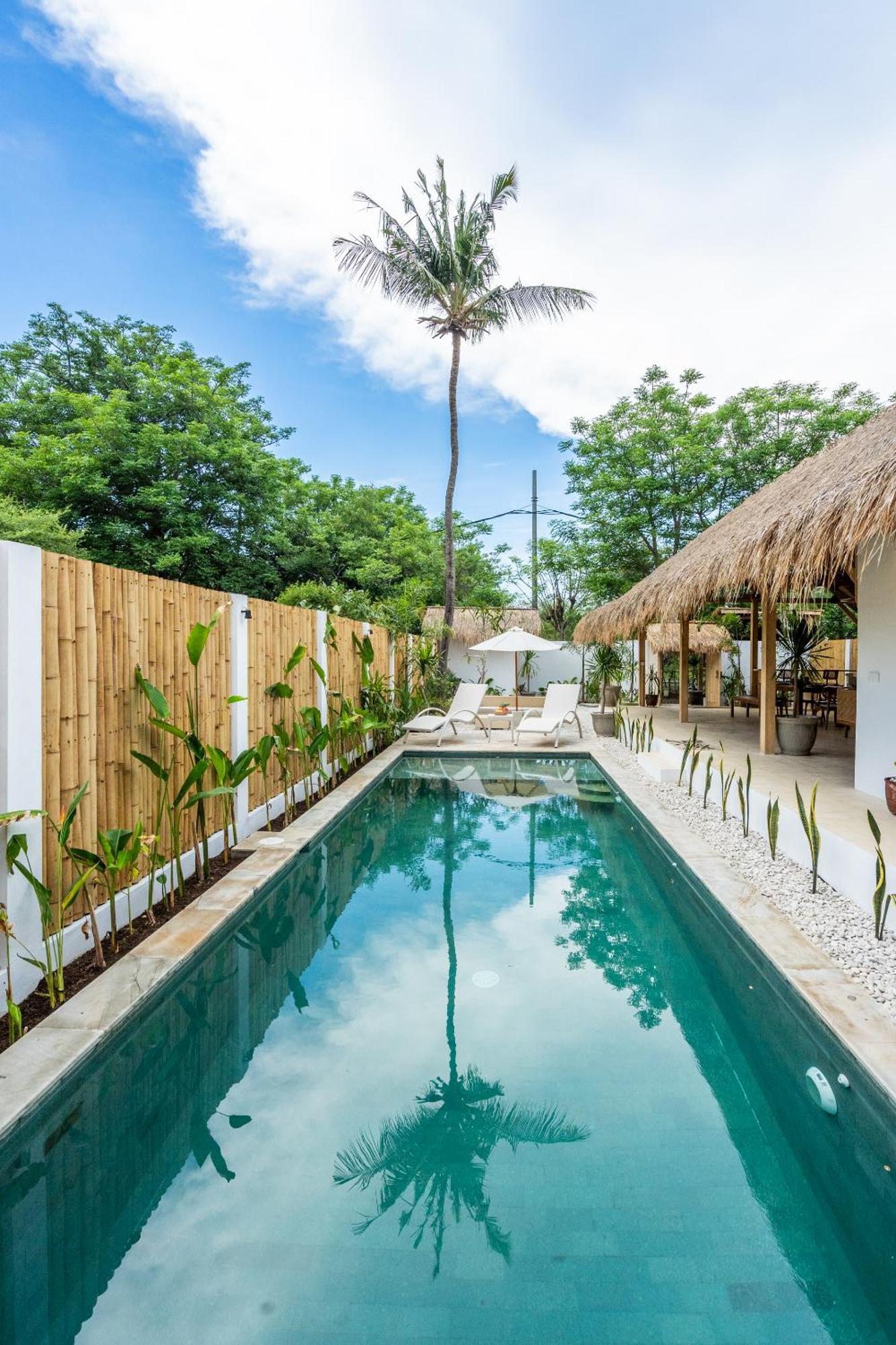 Villa Kelapa Kucing Gili Air Exterior foto