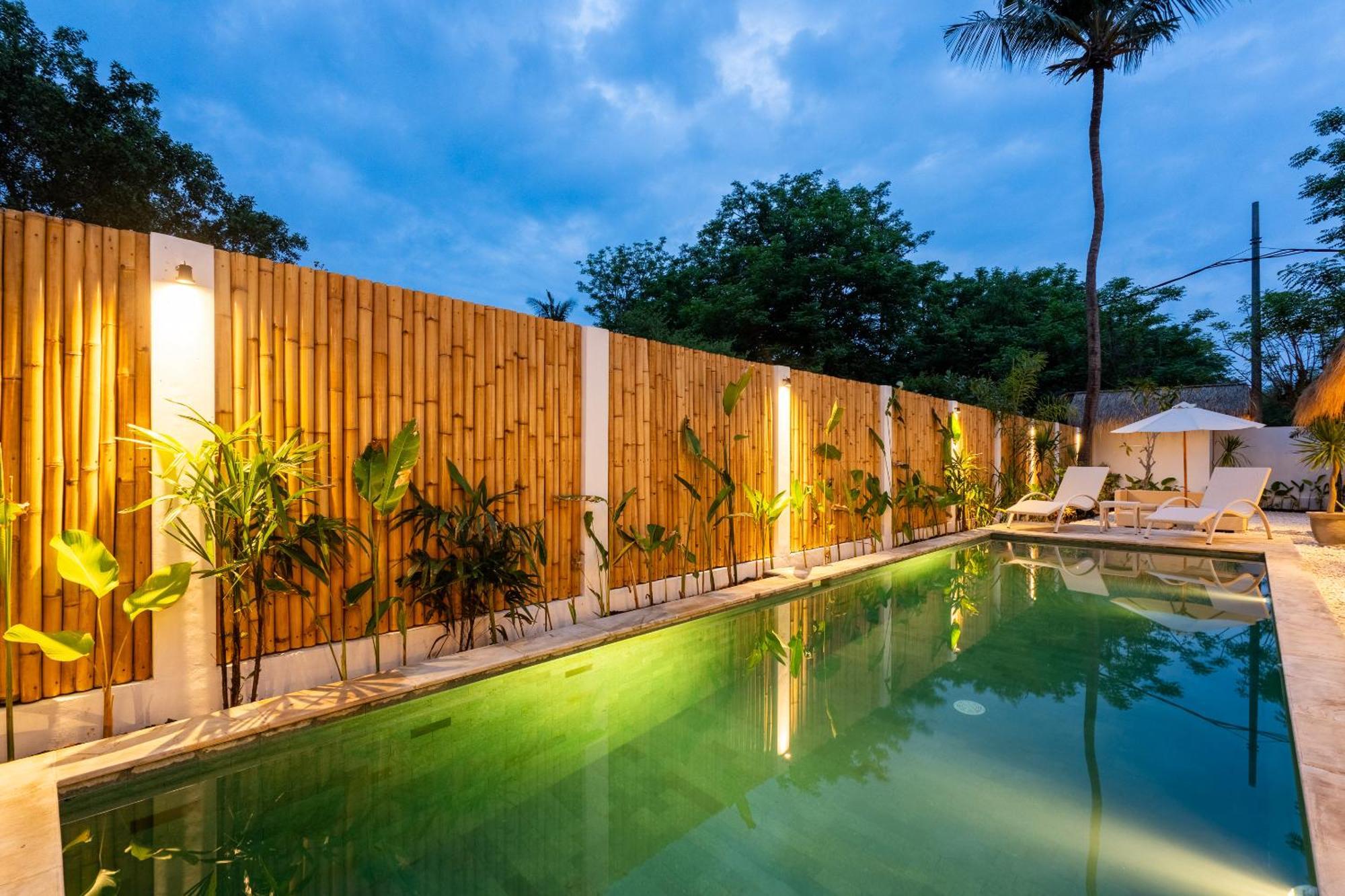 Villa Kelapa Kucing Gili Air Exterior foto