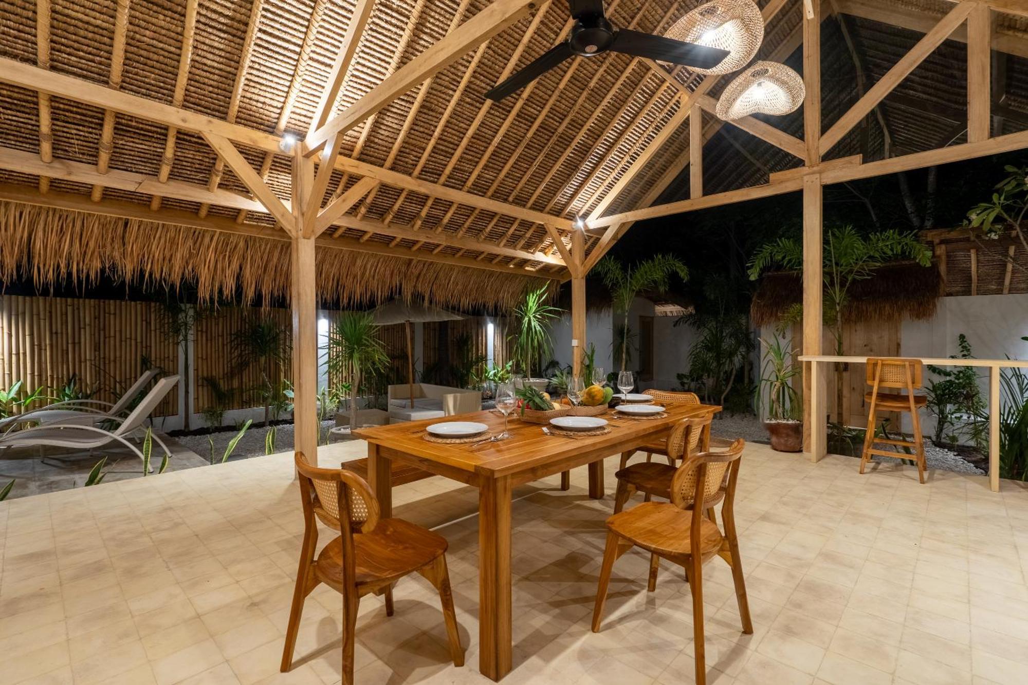 Villa Kelapa Kucing Gili Air Exterior foto