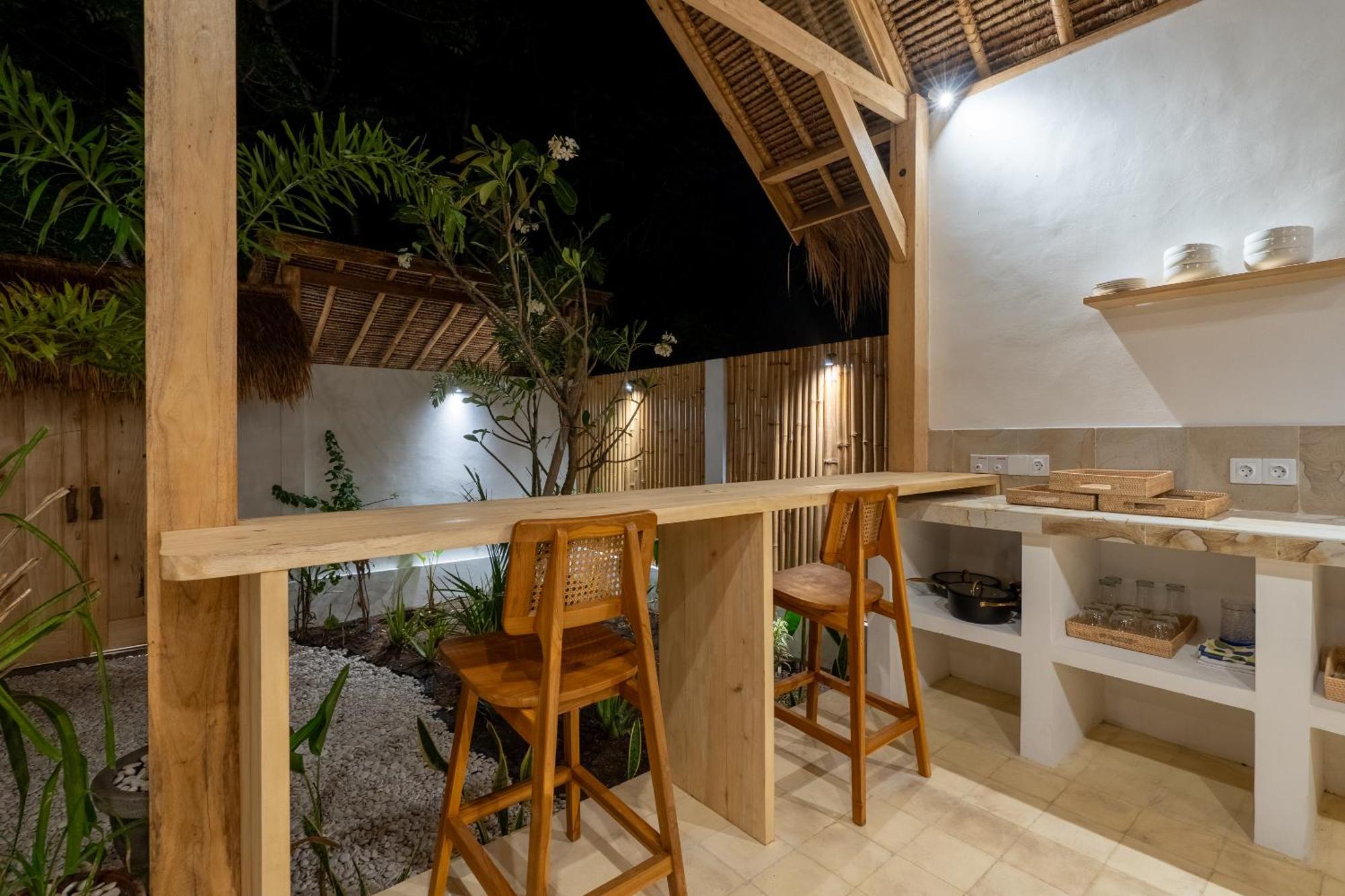Villa Kelapa Kucing Gili Air Exterior foto