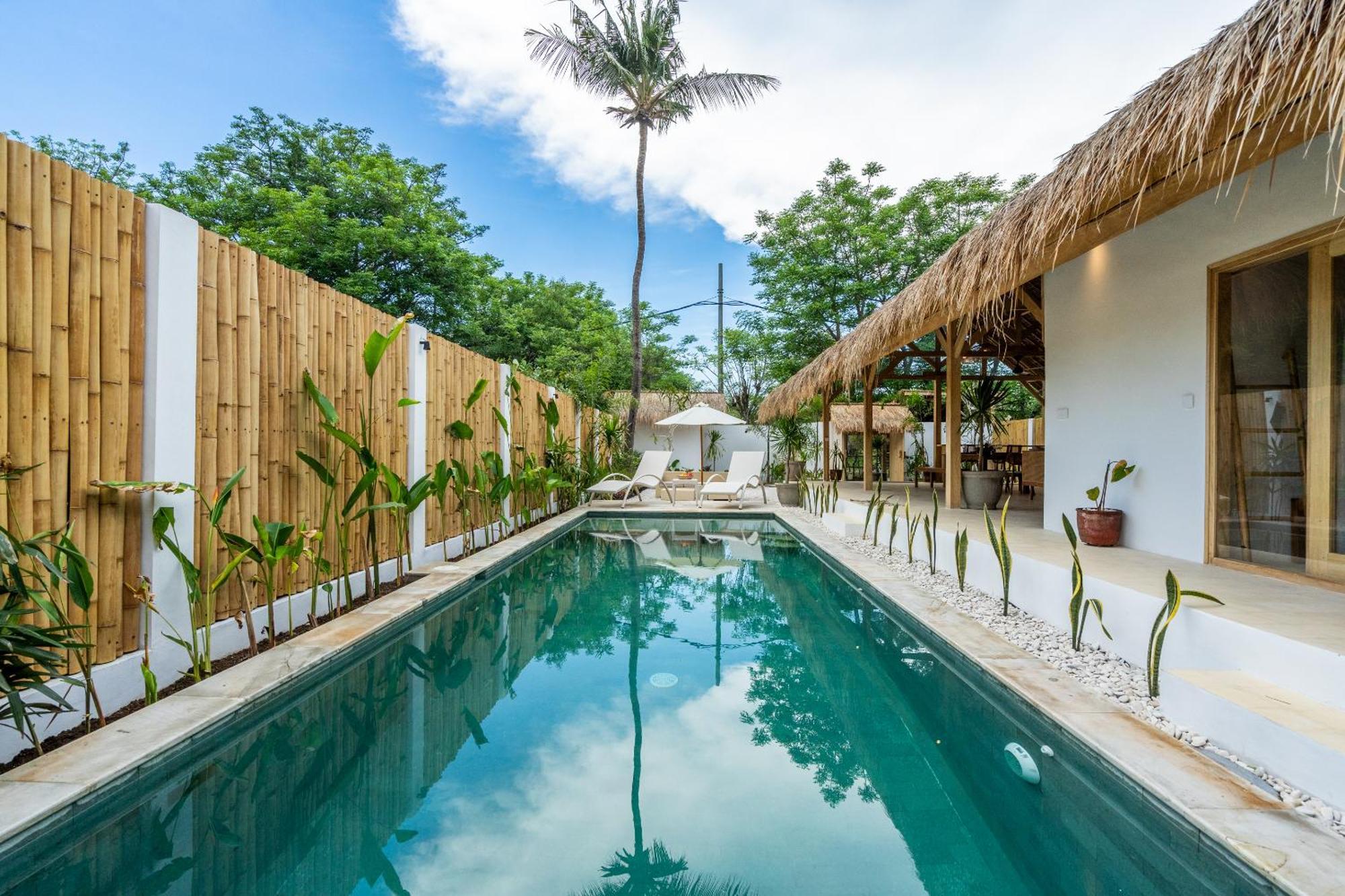 Villa Kelapa Kucing Gili Air Exterior foto