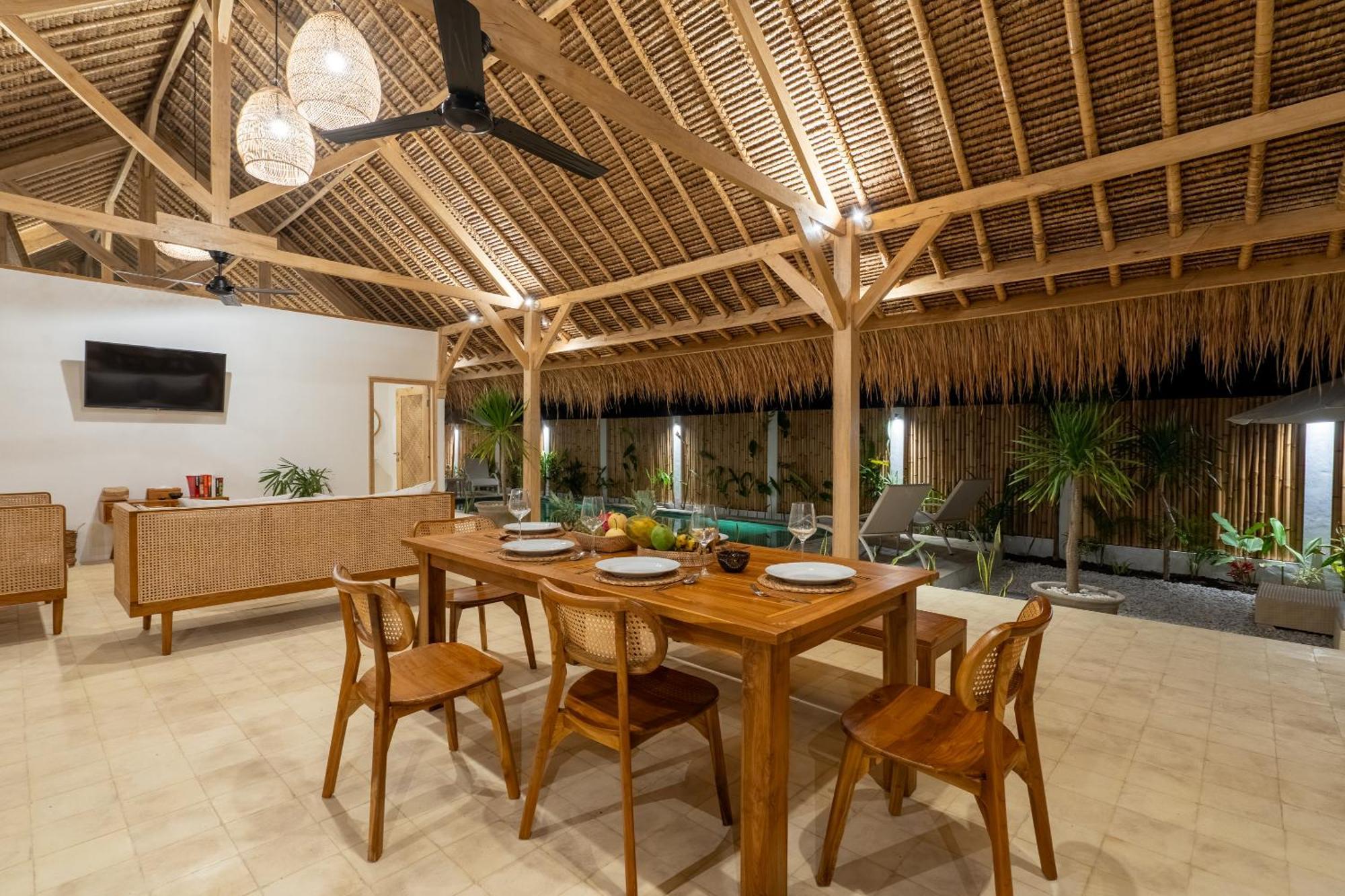Villa Kelapa Kucing Gili Air Exterior foto